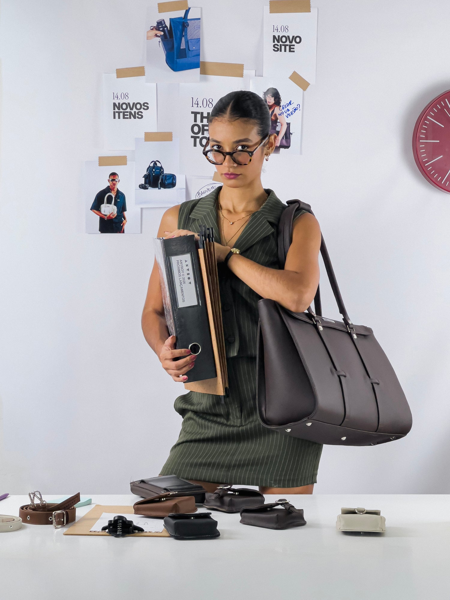 Office Tote Bag - Café