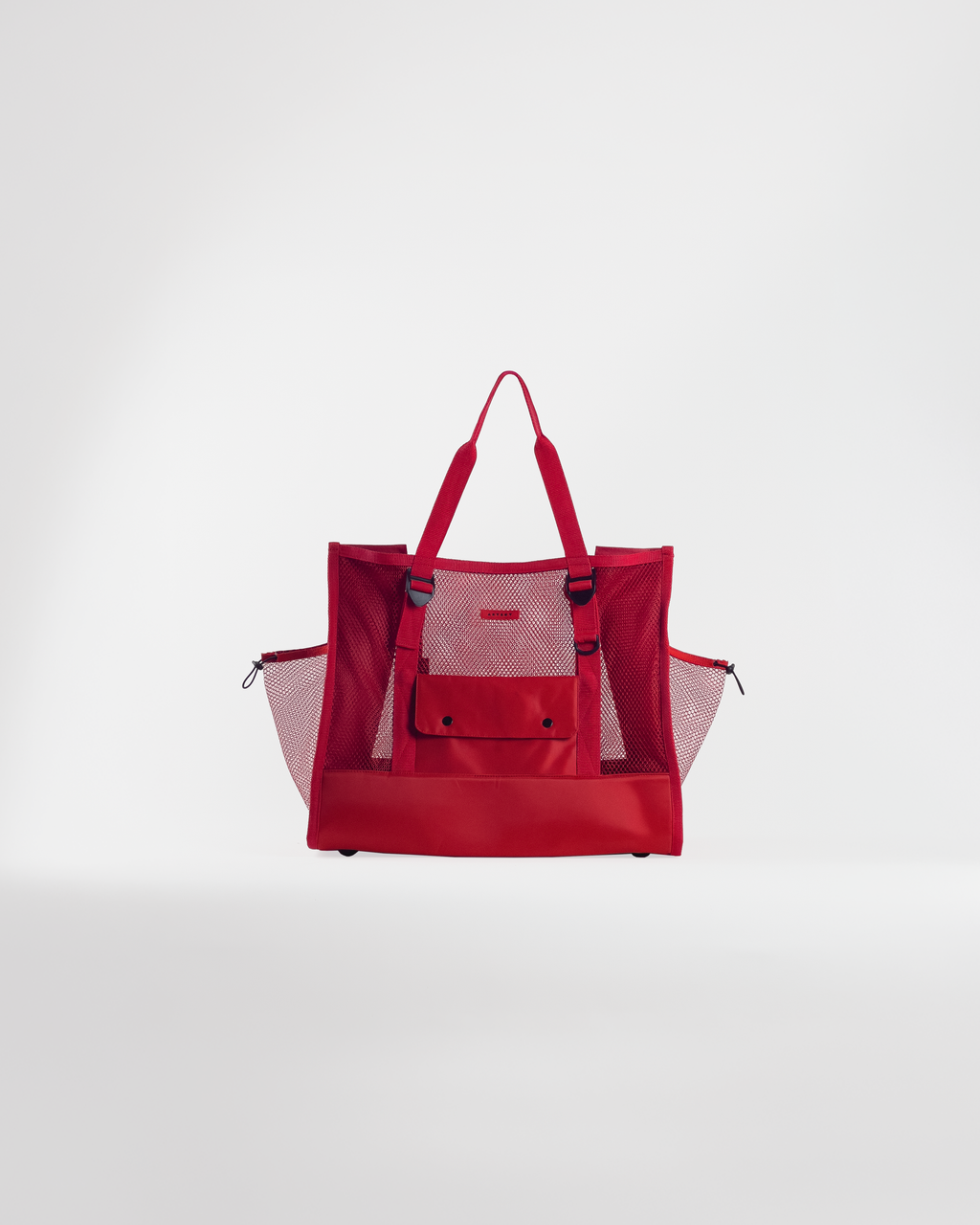 Maxi Tote Tela - Vermelho
