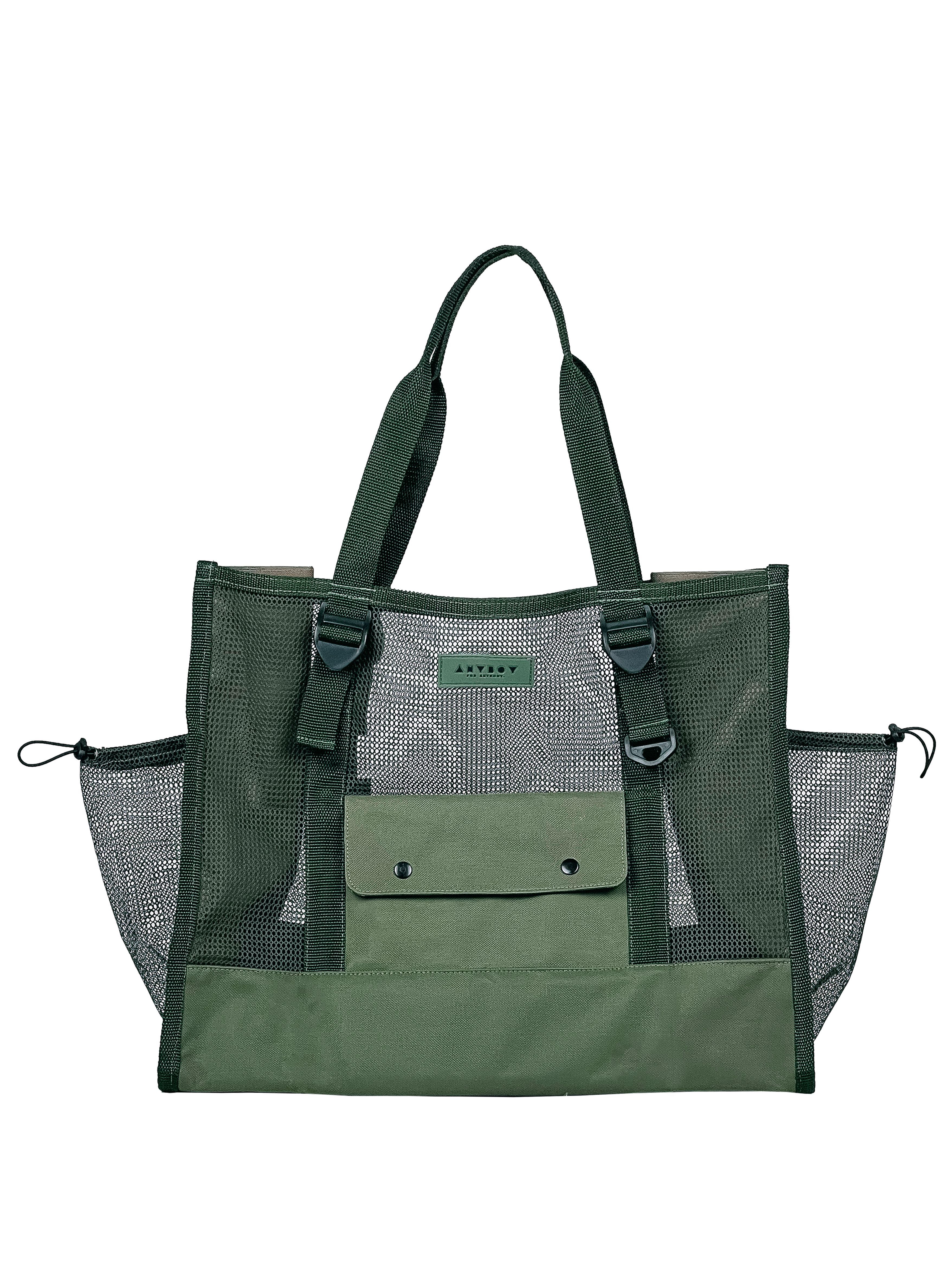 Maxi Tote Tela - Verde