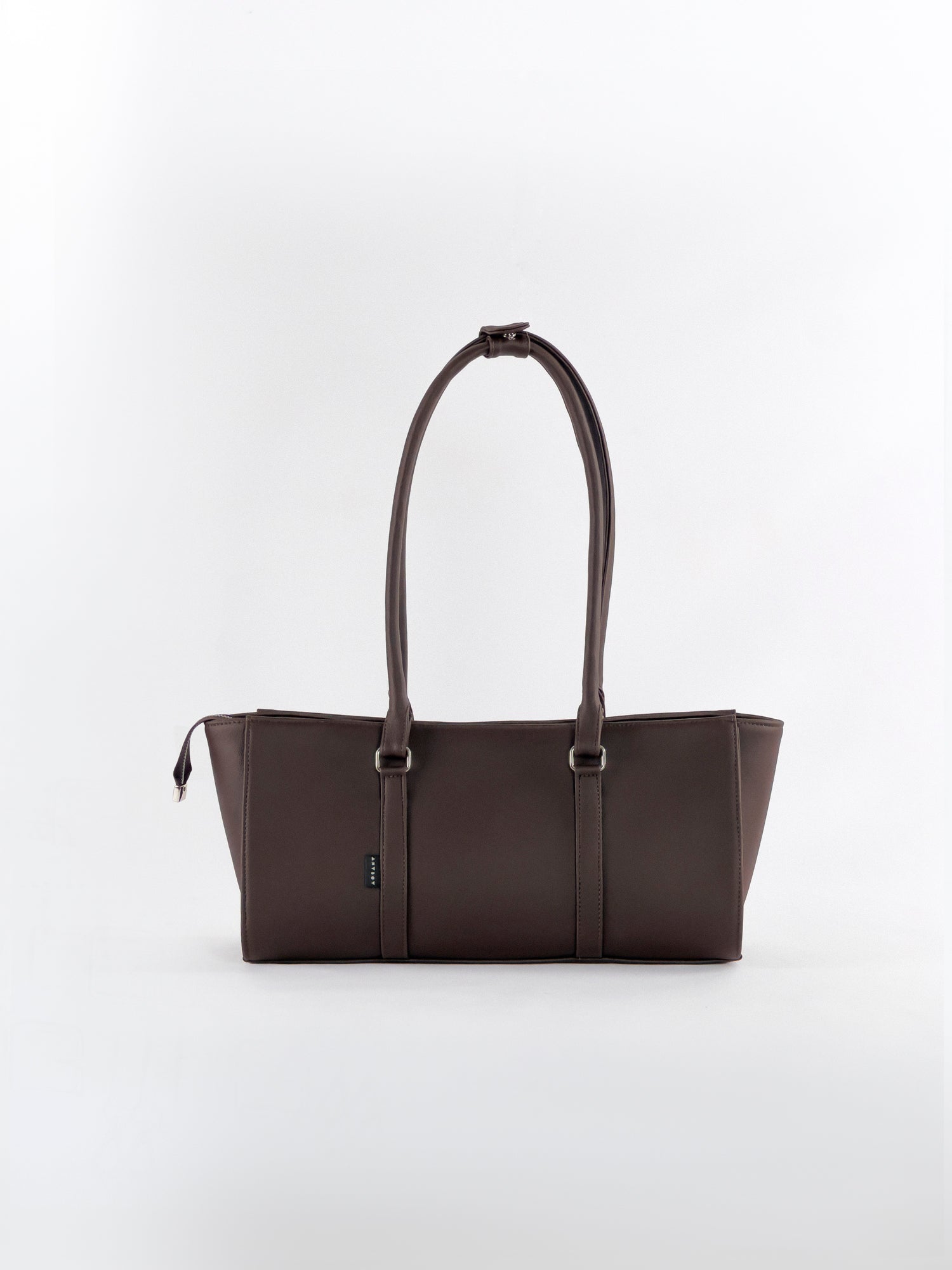 Wide Office Tote Bag - Choco