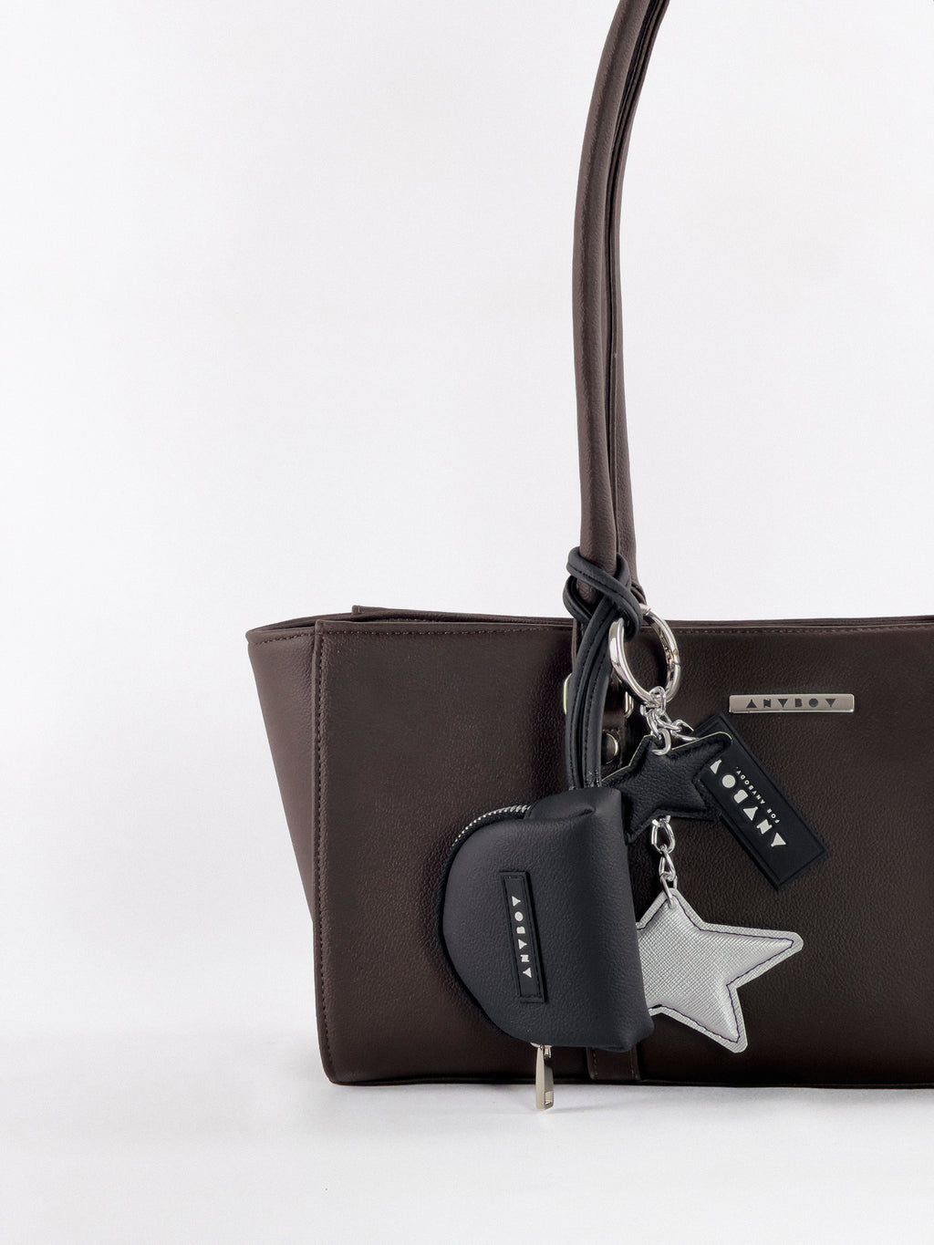 Wide Office Tote Bag - Choco
