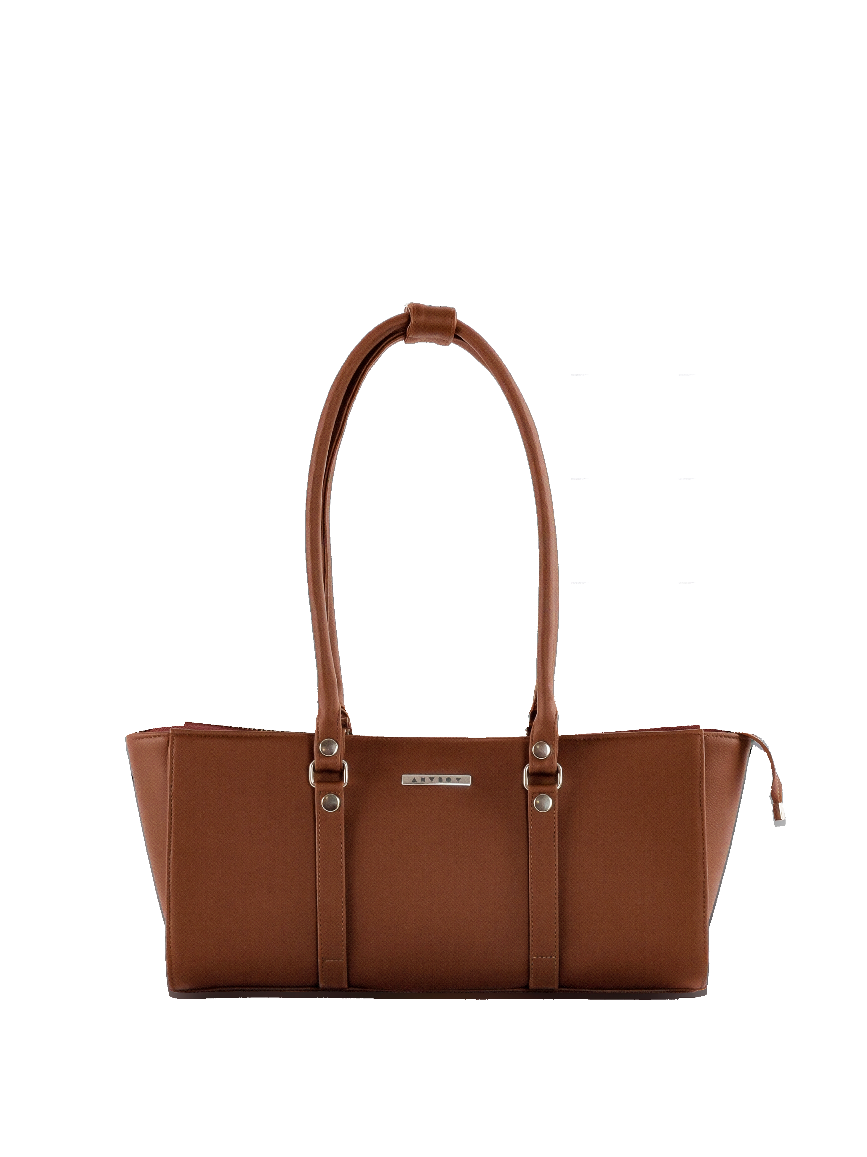 Wide Office Tote Bag - Choco