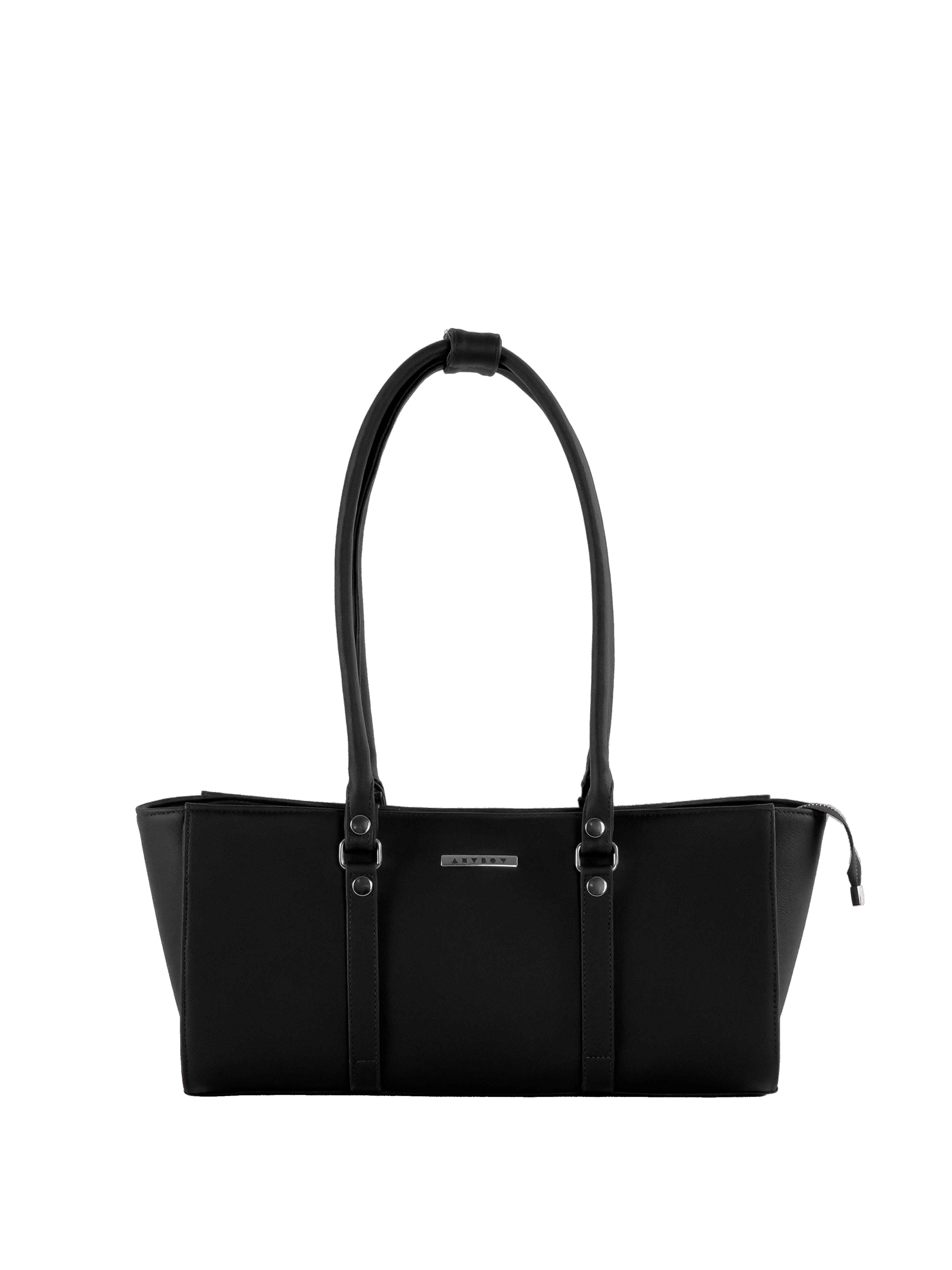 Wide Office Tote Bag - Preto